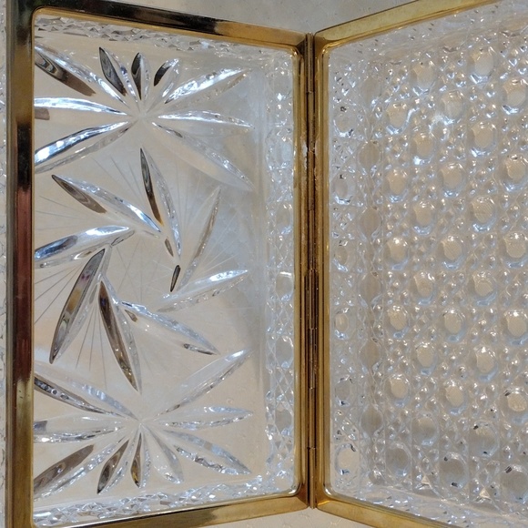 Vintage Cut Crystal Jewelry Box - Picture 3 of 10
